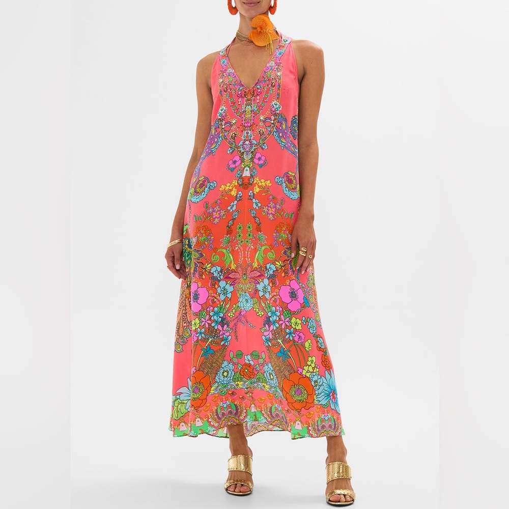 Camilla Racer Back Dress
With Hardware Windmills And Wildflowers